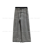 Pierre Stripe Set-Up String Pants