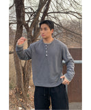 Layered Henley Neck