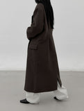 Lentz Pintuck Maxi Overfit Coat