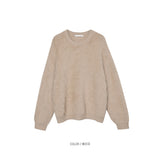 shaggy angora knit