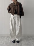 Lilia Cotton Crop Blouson