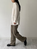 Peach String Loose Fit Shirt
