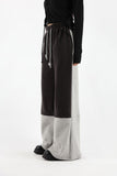 Picky color matching fleece pants