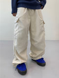 Unisex Slick Corduroy Cargo Pants