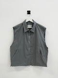 Hanks Collar Vest (2 way zip-up)
