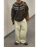 [ 1+1 ] Basic Wide Cotton Pants