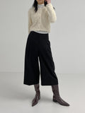 Bisque Crop Fur Cardigan