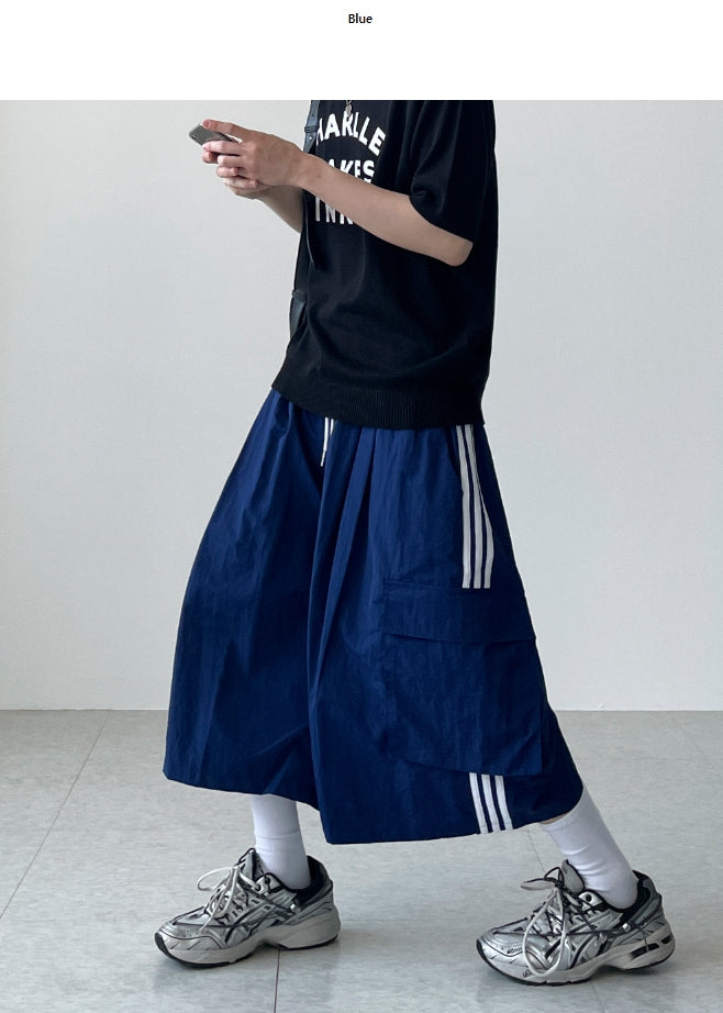 【YOURNUS】Inish Track Bermuda Cargo Pants YOURNUS (ユアノス) - イニッシュトラックバミューダカーゴ