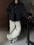 Unisex Duck Down Pooper Short Padded Jacket