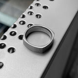 Square steel ring