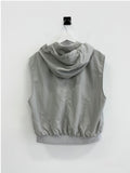 KIKO hooded vest (ZIP-UP)