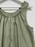 Cargo Pumpkin Sleeveless One Piece