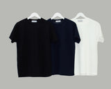 slim short sleeve knit