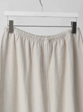 Peak Linen Banding Skirt