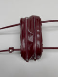 Section Glossy Half Shoulder Bag