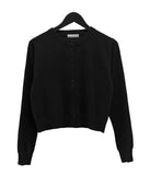 Double Button Basic Cardigan