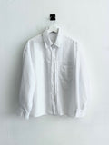 Embossing Trucker Point Shirt