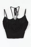 Tie Shirring Sleeveless