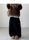 Drion Peach Cargo Pants