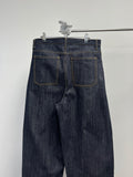 Daily Wide Raw Denim