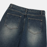 Star Rivet Slash Denim