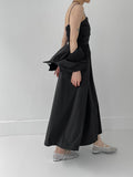 Mono Nylon Smoke Bustier One Piece