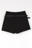 Span belt short pants