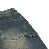 Double Knee Walk Carpenter Balloon Denim