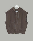 Cos Pigment Hooded Vest