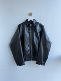 Crack Leather Jacket