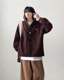 Mori Eyelet Hood Knit