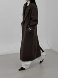 Lentz Pintuck Maxi Overfit Coat