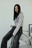 Line washed denim