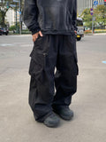 Flip Zipper Cargo Pants