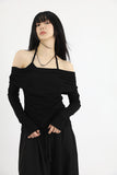 Miere Halter Layered Tee
