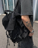 Multi pot black backpack