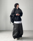 Martina Washing Denim Hoodie