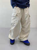 Unisex Slick Corduroy Cargo Pants