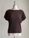 Mier Pleated T-Blouse