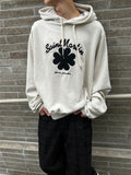Check Black Wide Denim