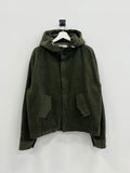 Borden Corduroy Hooded Short Coat