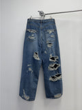 Vintage Badly Ruined Jeans