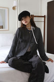 Bling tweed thin jacket