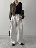 Lilia Cotton Crop Blouson