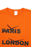 Capital Lettering Half T-Shirt
