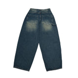 Double Knee Walk Carpenter Balloon Denim