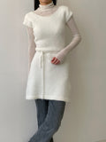 Wave Tencel See-through Polar T-Shirt