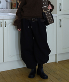 Wade belt banding pants