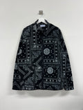 Paisley Fleece Zip-up