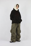 Work cotton cargo pants